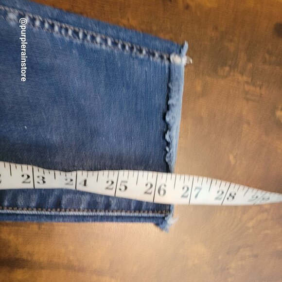 Madewell Jeans 28 Skinny Button Fly 10" High Rise Rosecliff H6319 Tummy Control - Picture 11 of 13